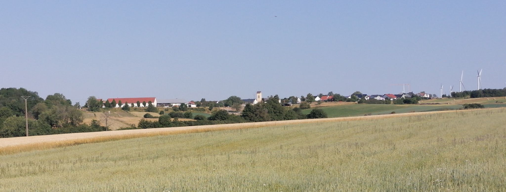 Blick auf Biringen