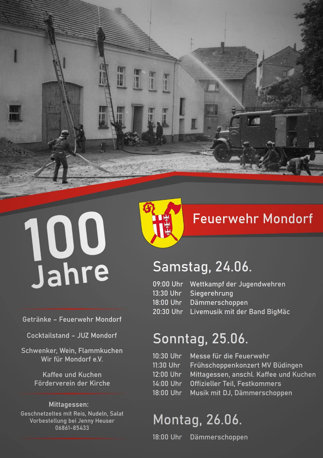 100 Jahre FW Mondorf 24 und 25 Juni 2023