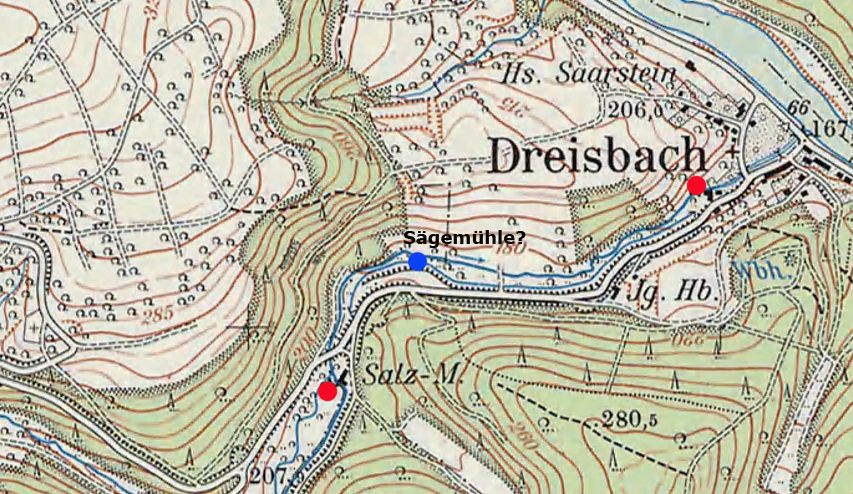 Mühen in Dreisbach