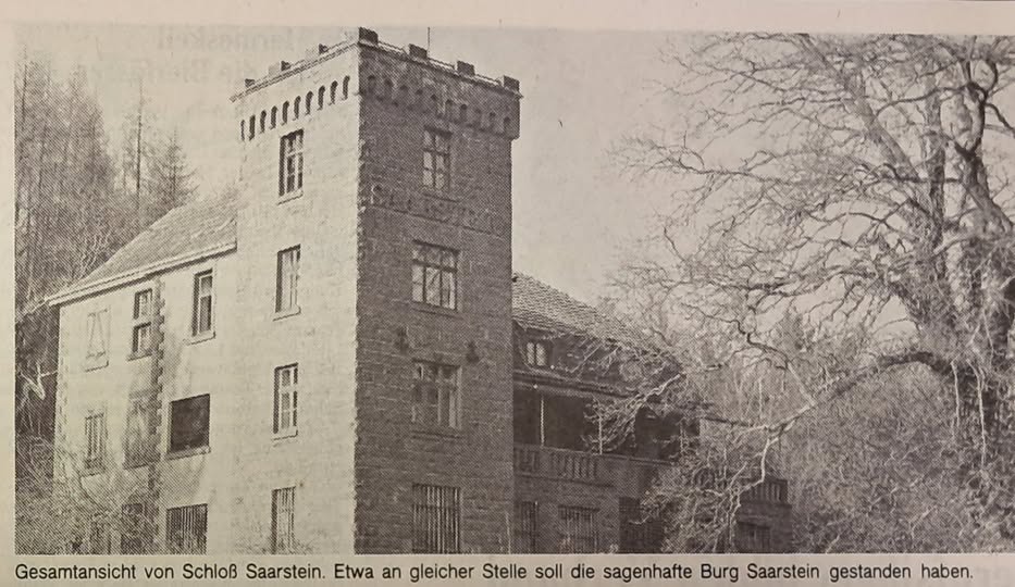 Schloß Saarstein …